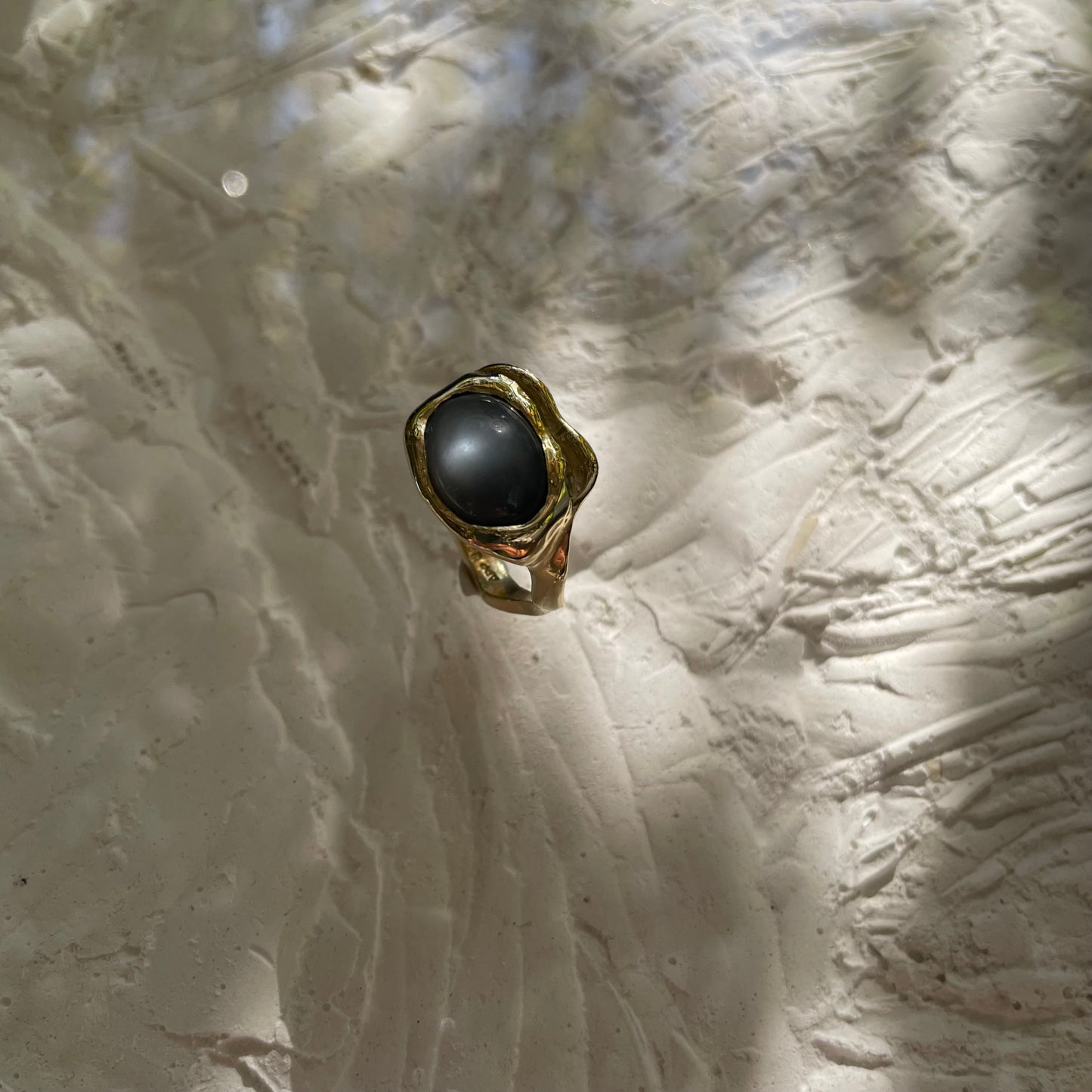 GREY MOONSTONE CABOCHON