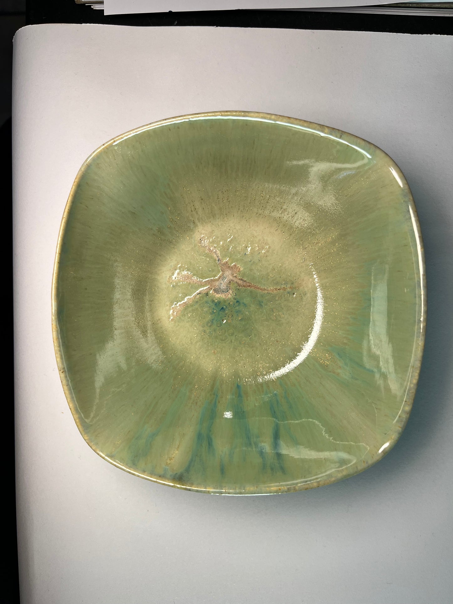 DRIPPY SQUARE BOWL - SMALL