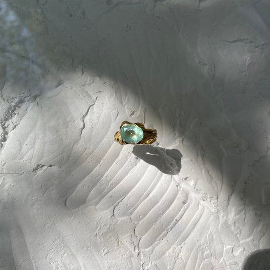 OVAL AQUAMARINE