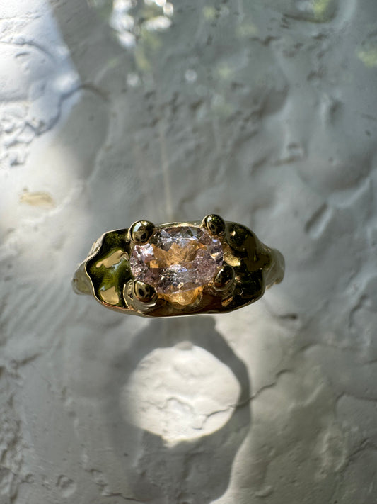 WHITE/BLUSH PINK TOURMALINE