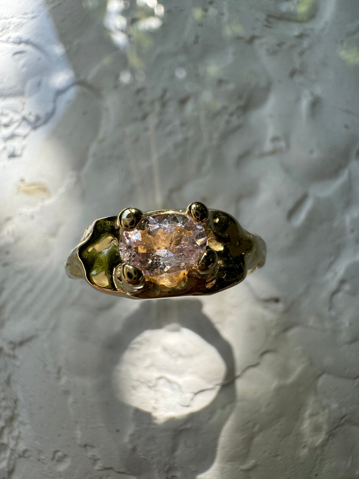 WHITE/BLUSH PINK TOURMALINE