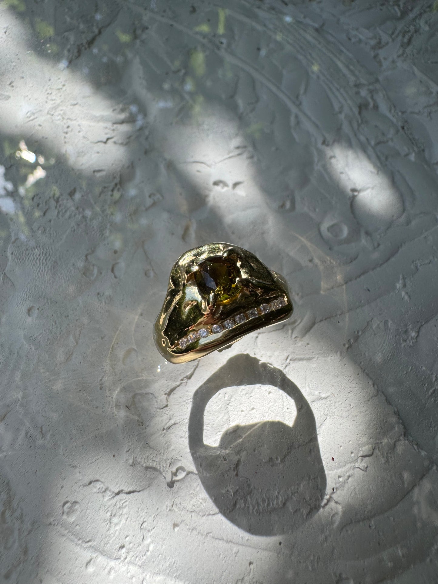 YELLOW/GREEN TOURMALINE