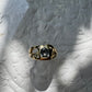 GREY CUSHION SPINEL & MOISSANITES