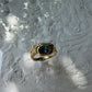 BLUE TOPAZ & MOISSANITES
