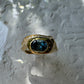 BLUE TOPAZ & MOISSANITES