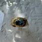 BLUE TOPAZ & MOISSANITES