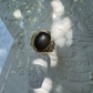 BLACK MOONSTONE & MOISSANITES