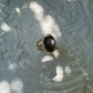 BLACK MOONSTONE & MOISSANITES