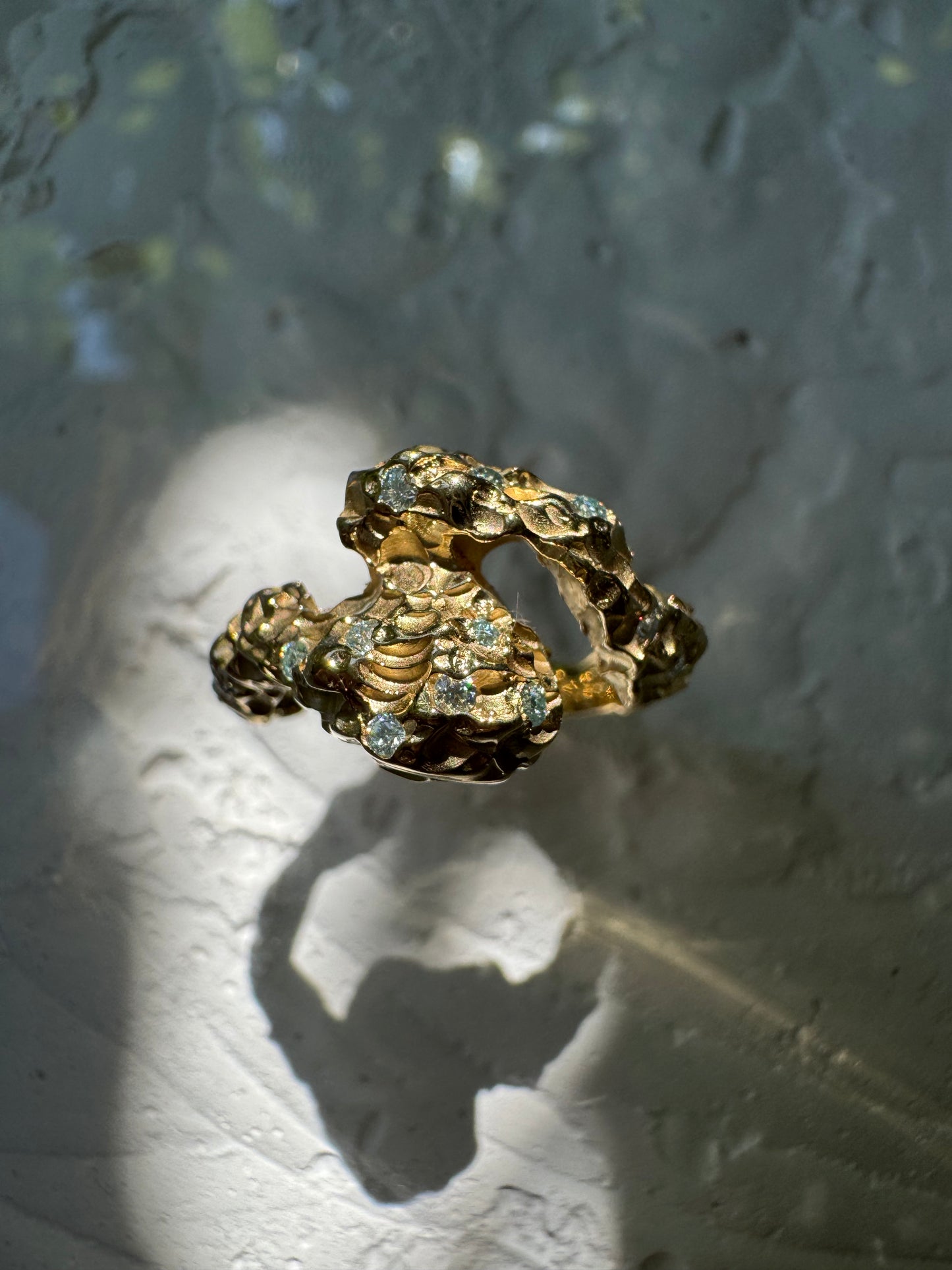 LIGHT BLUE MOISSANITES