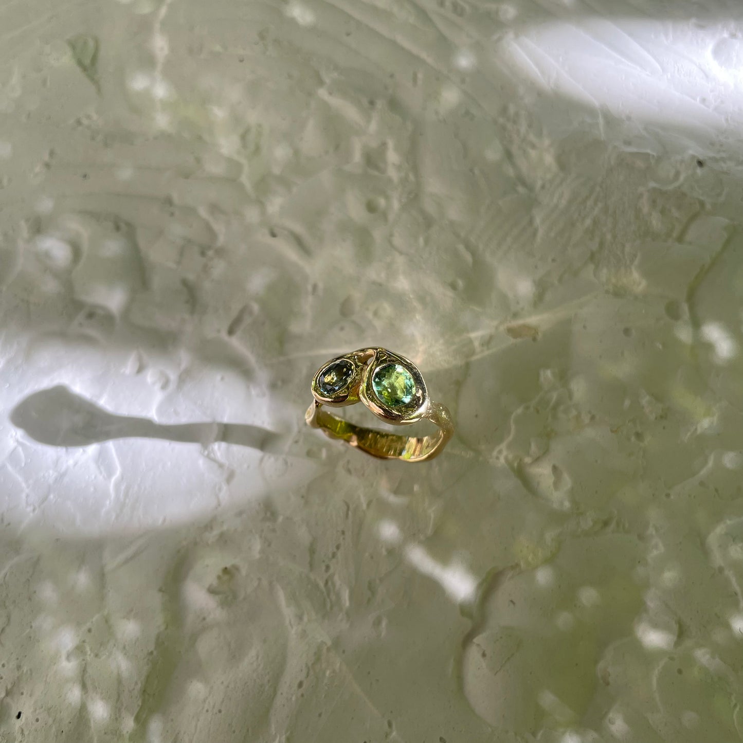 SAPPHIRE & TOURMALINE