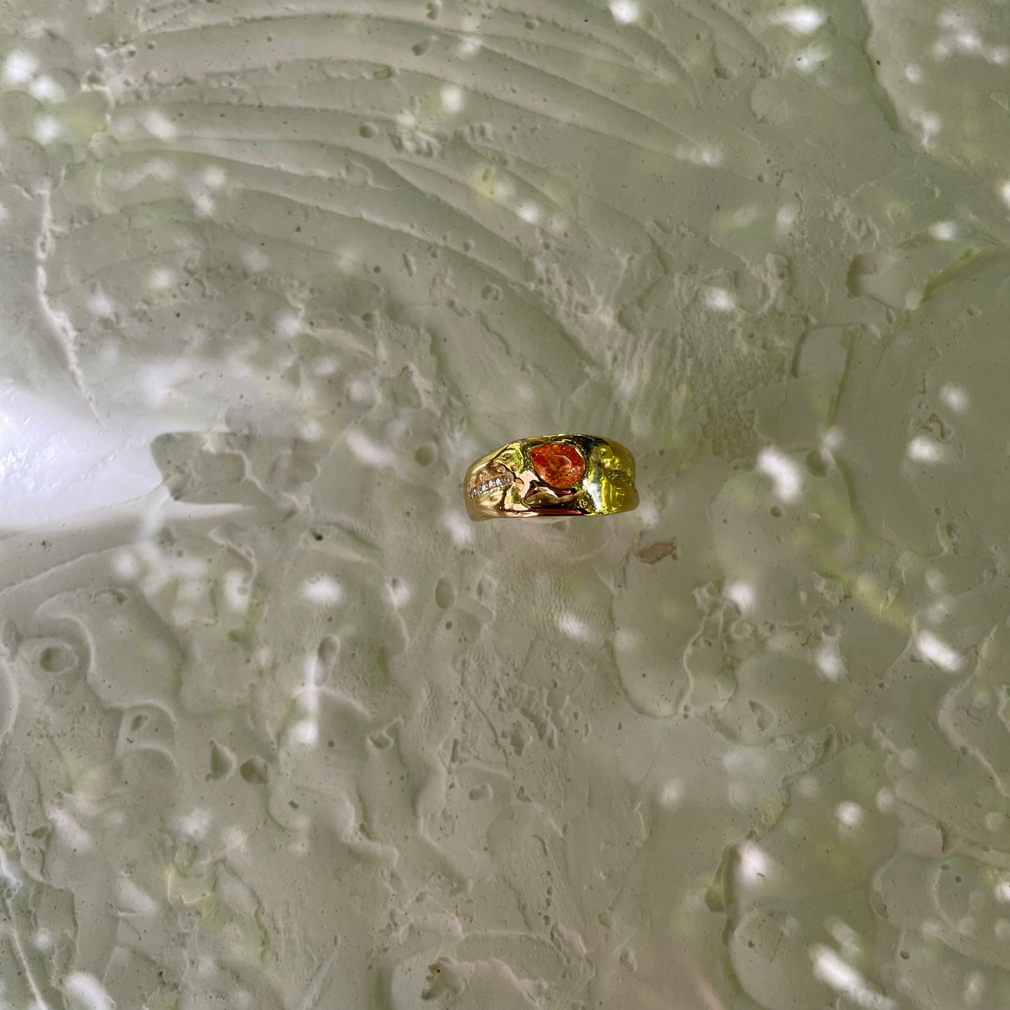 SPESSARTITE & MOISSANITES