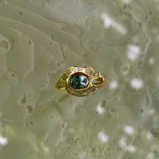 TOURMALINE & MOISSANITES