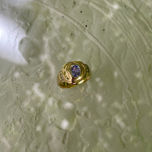 TANZANITE & MOISSANITES