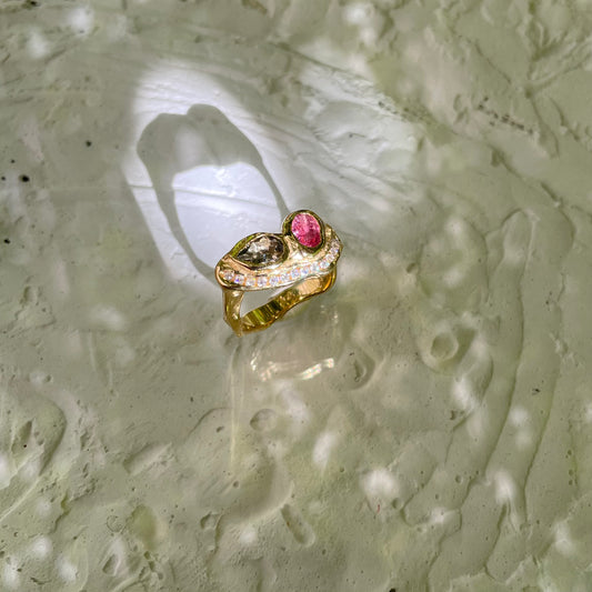 TOURMALINES & MOISSANITES