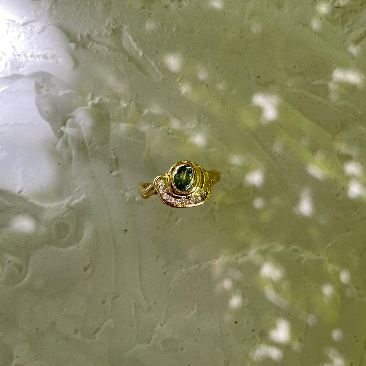 SAPPHIRE & MOISSANITES