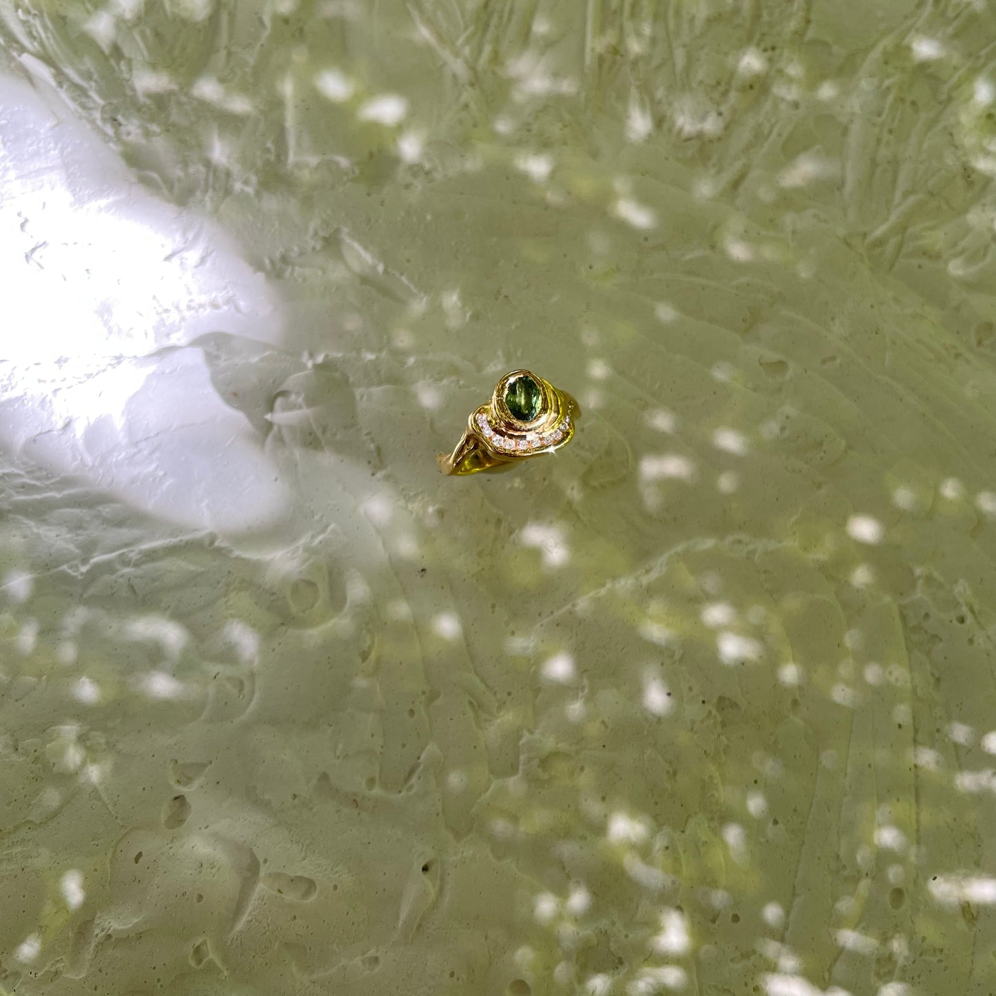 SAPPHIRE & MOISSANITES