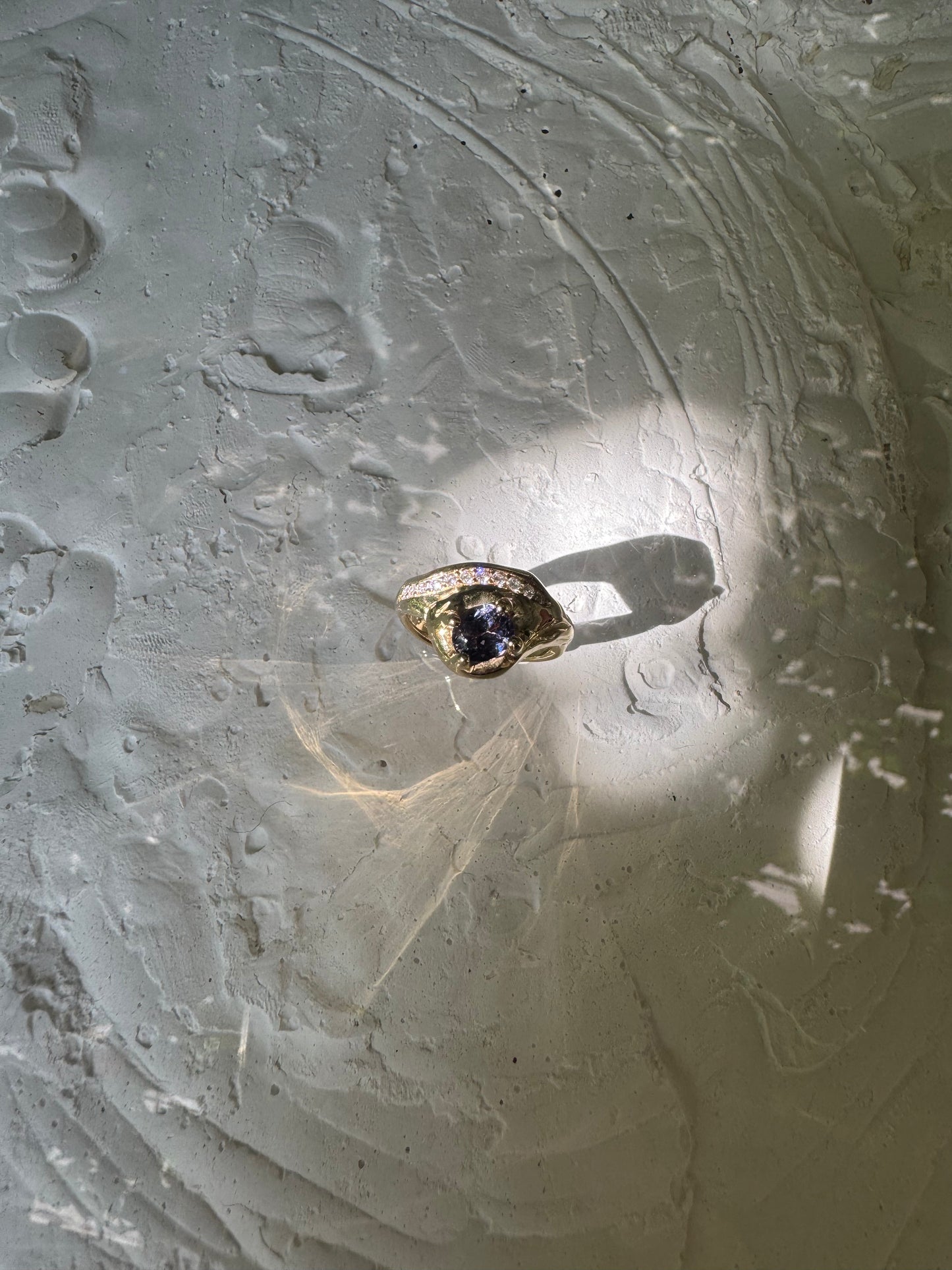 BLUE SPINEL & MOISSANITES