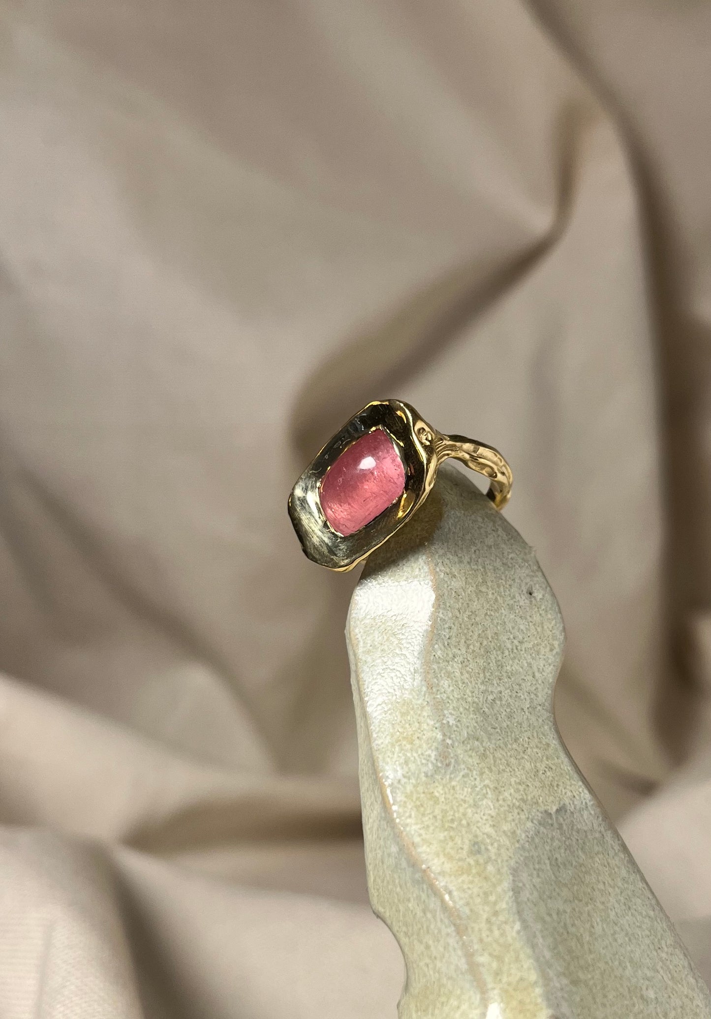 PINK TOURMALINE CABOCHON